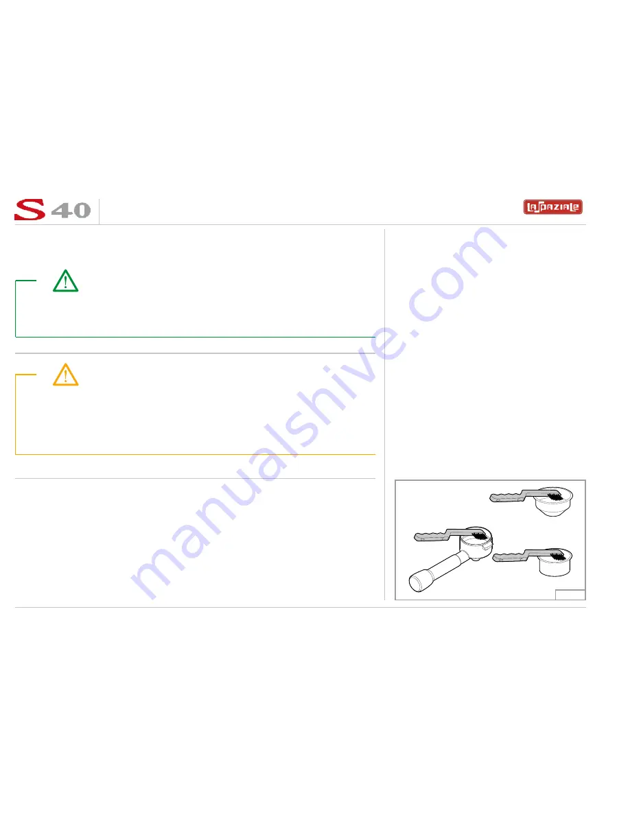 La Spaziale Seletron S40 Manual For Use And Maintenance Download Page 72