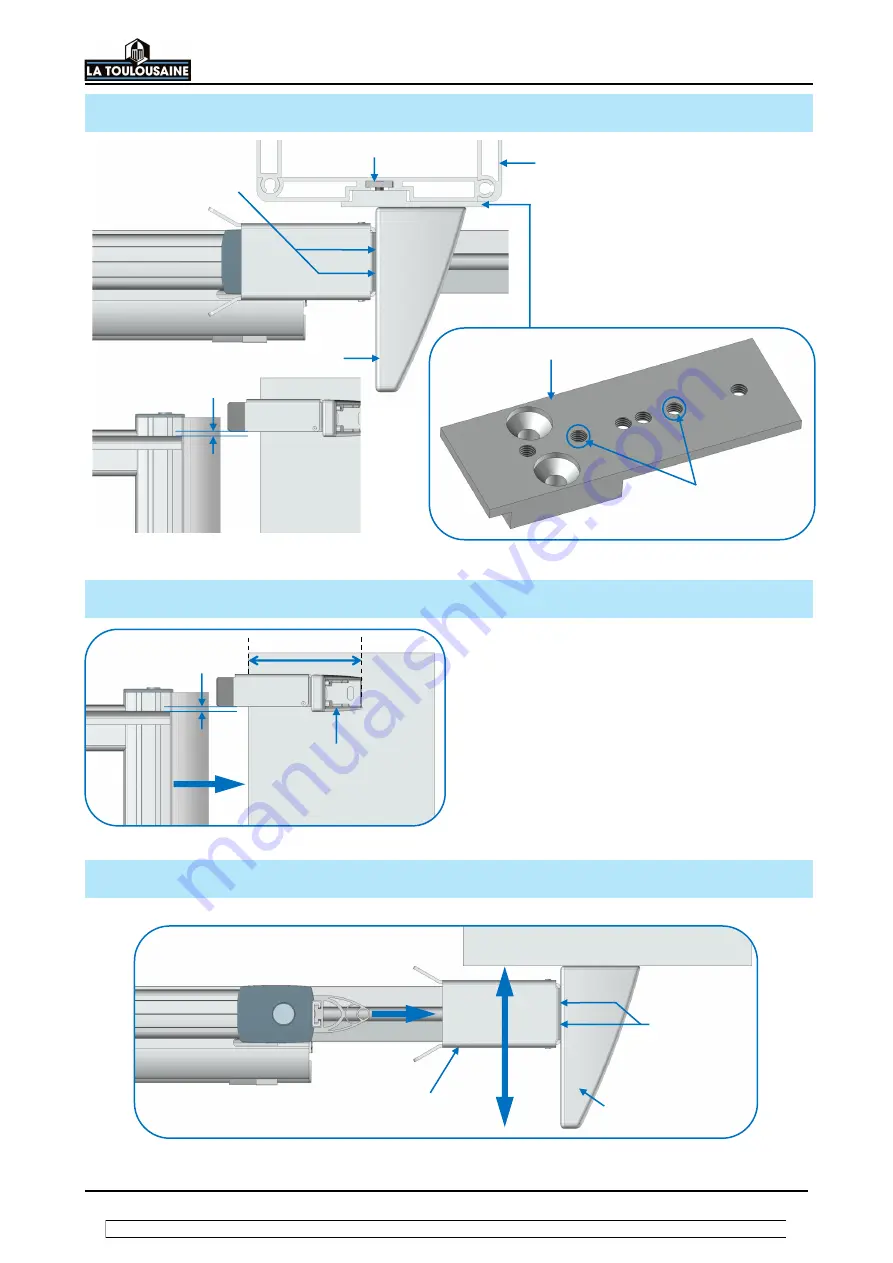 La Toulousaine 7386 Installation Manual Download Page 11