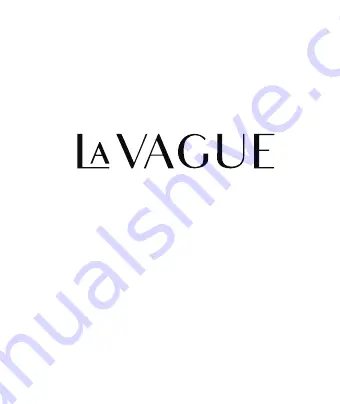 LA VAGUE 50361735 Instruction Manual Download Page 35