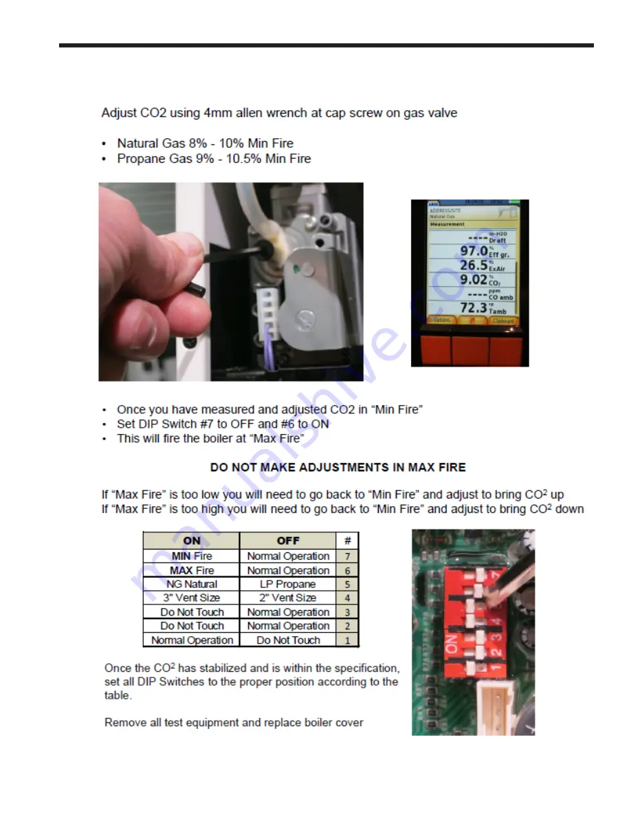 Laars Mascot FT COMBI-FLOOR Quick Start Manual Download Page 13