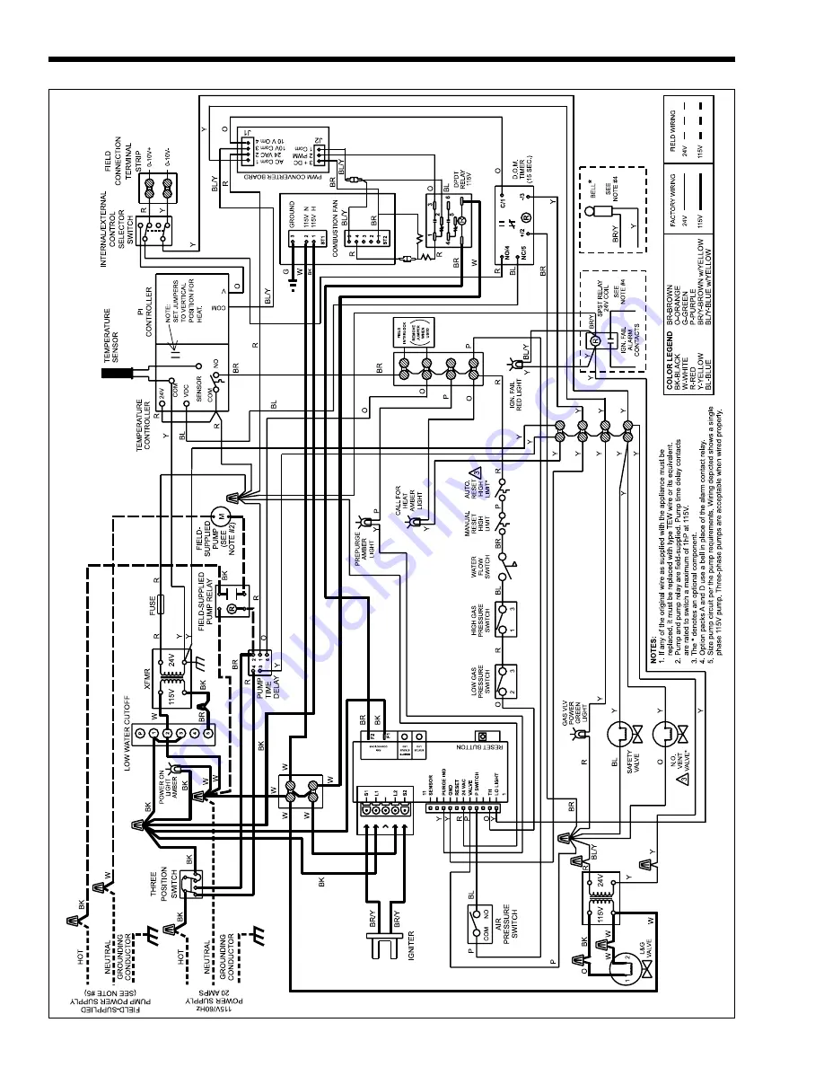 Laars Rheos RHCH Installation And Operation Instructions Manual Download Page 26