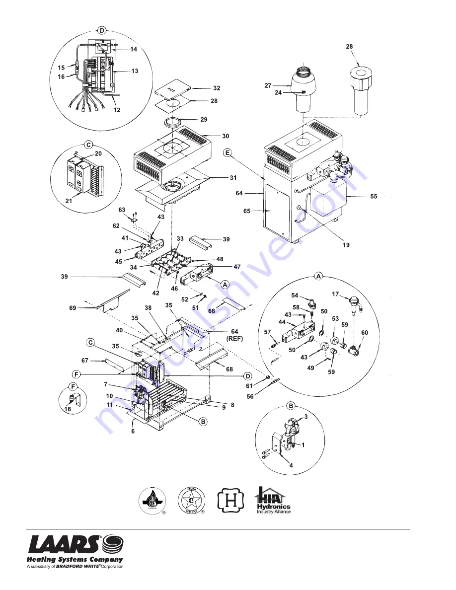 Laars VW-PW Installation, Operation And Maintenance Instructions Download Page 32