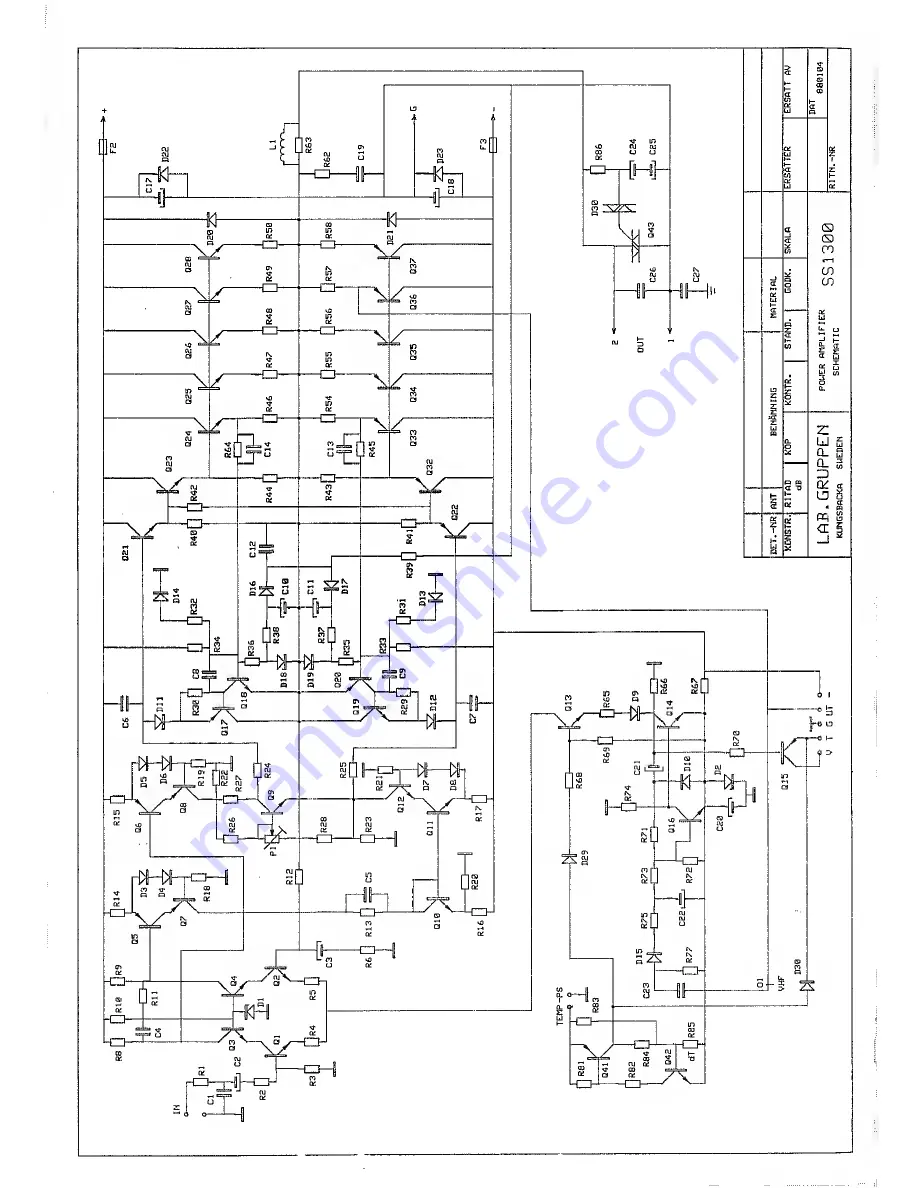 Lab.gruppen LAB 1300 Скачать руководство пользователя страница 6