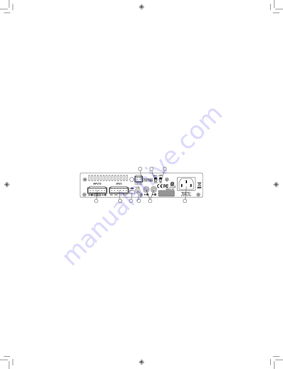 Lab.gruppen LUCIA 120/1-70 Quick Start Manual Download Page 22