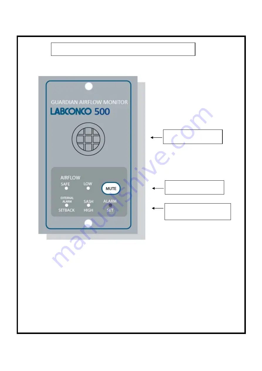 Labconco Guardian 500 Скачать руководство пользователя страница 2