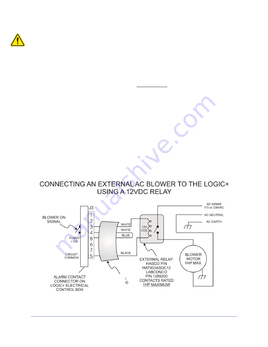 Labconco Logic+ A2 Technical Manual Download Page 194