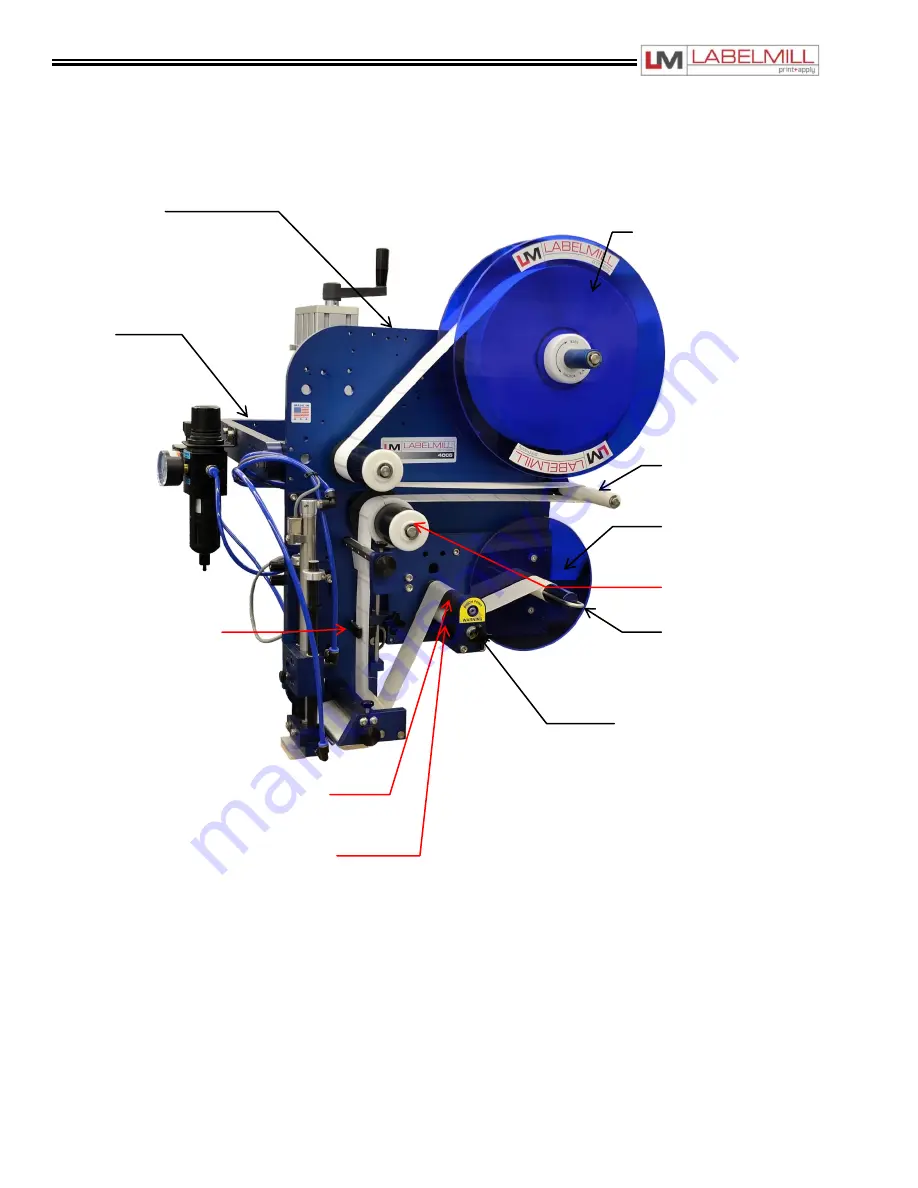 LabelMill LM1510 Operation Manual Download Page 8