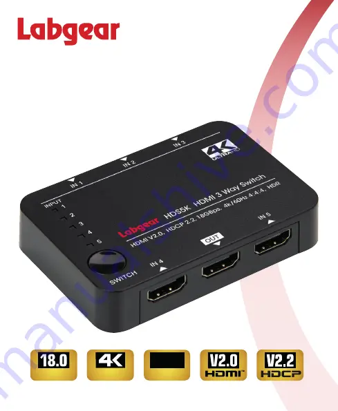 Labgear HDS5K User Manual Download Page 1