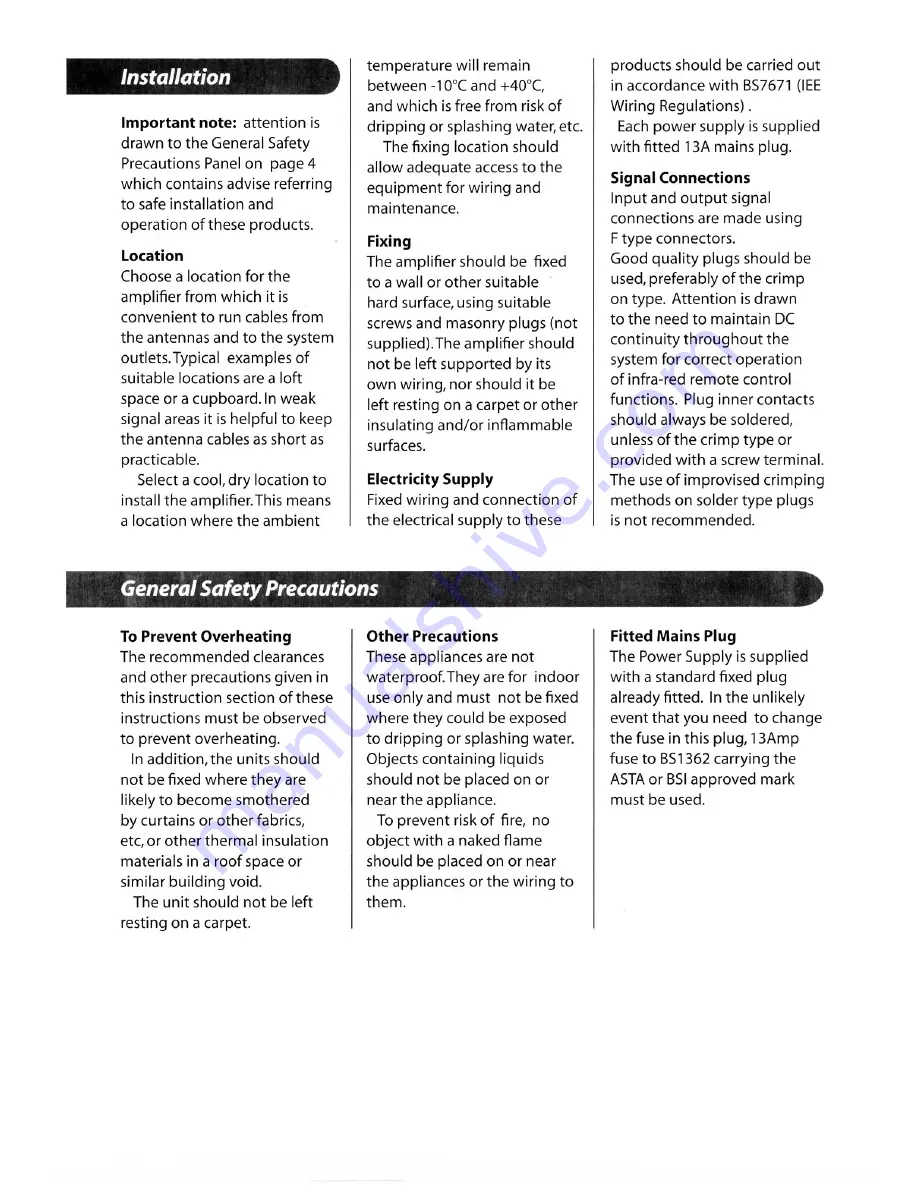 Labgear MSA263LP User Manual Download Page 3