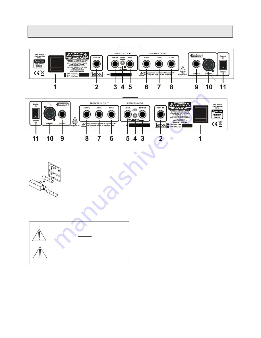 Laboga The Beast 30W Plus - head User Manual Download Page 8