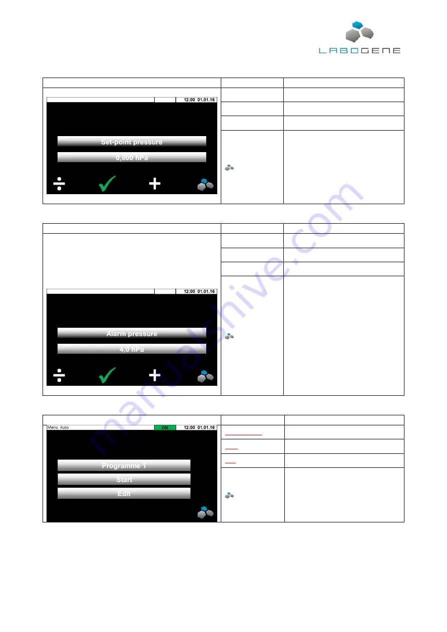 LaboGene 700637 Instruction Manual Download Page 13