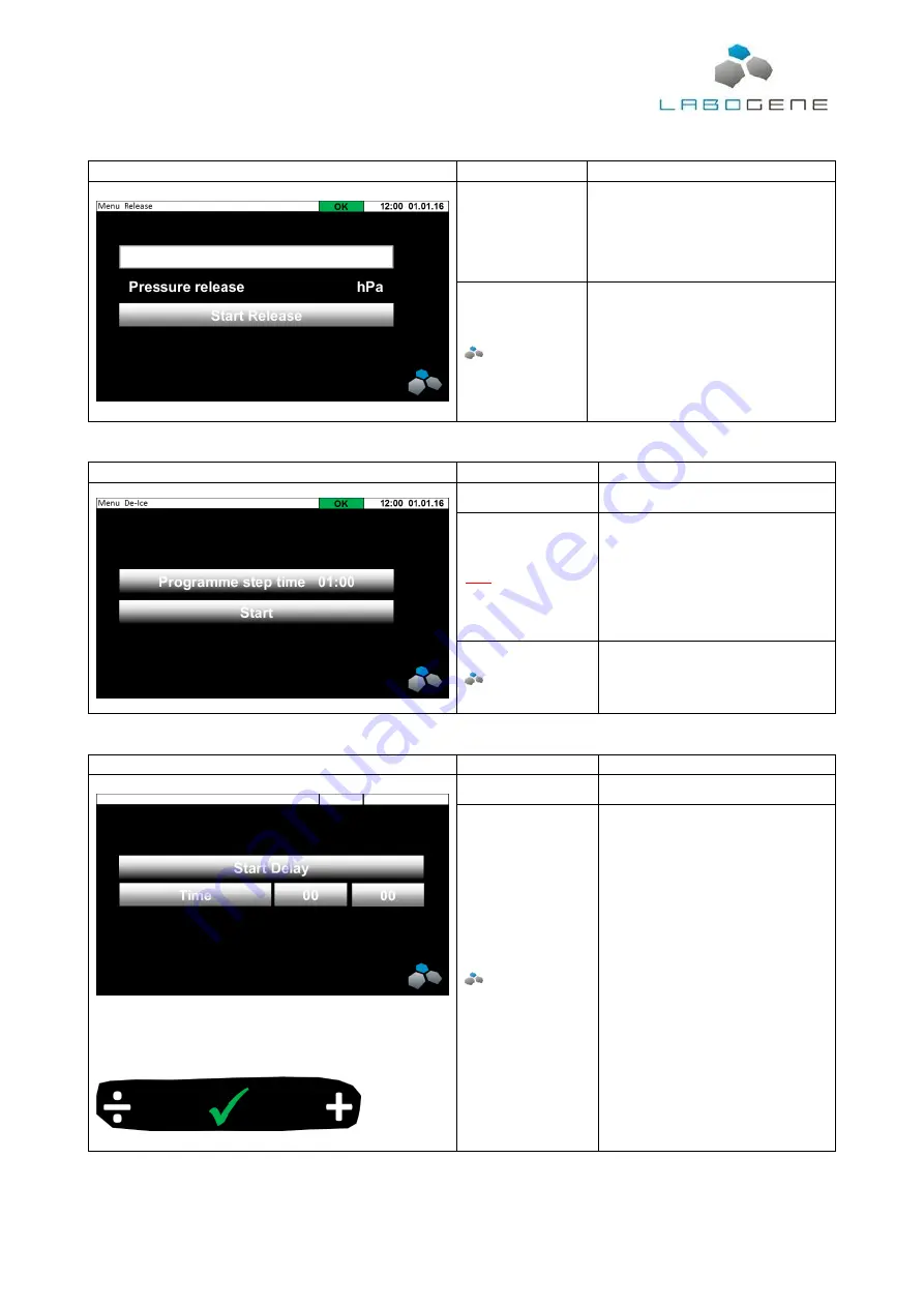 LaboGene 700637 Instruction Manual Download Page 18