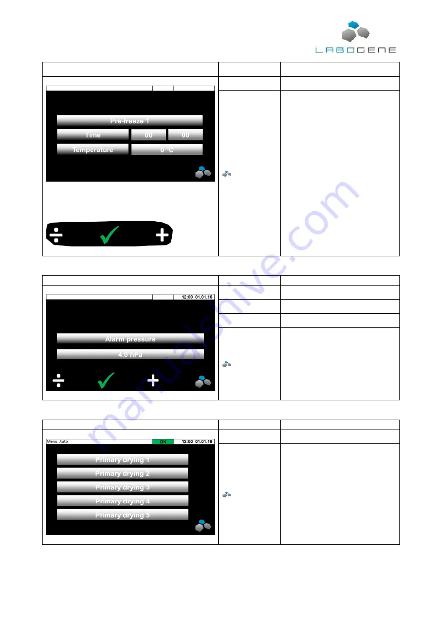 LaboGene CoolSafe Touch 700636 Instruction Manual Download Page 17