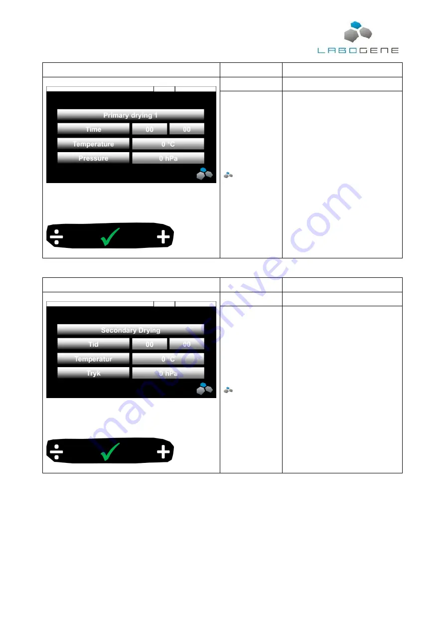 LaboGene CoolSafe Touch 700636 Instruction Manual Download Page 18