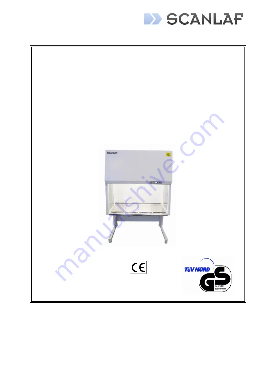 LaboGene SCANLAF M-1200 User Manual Download Page 1