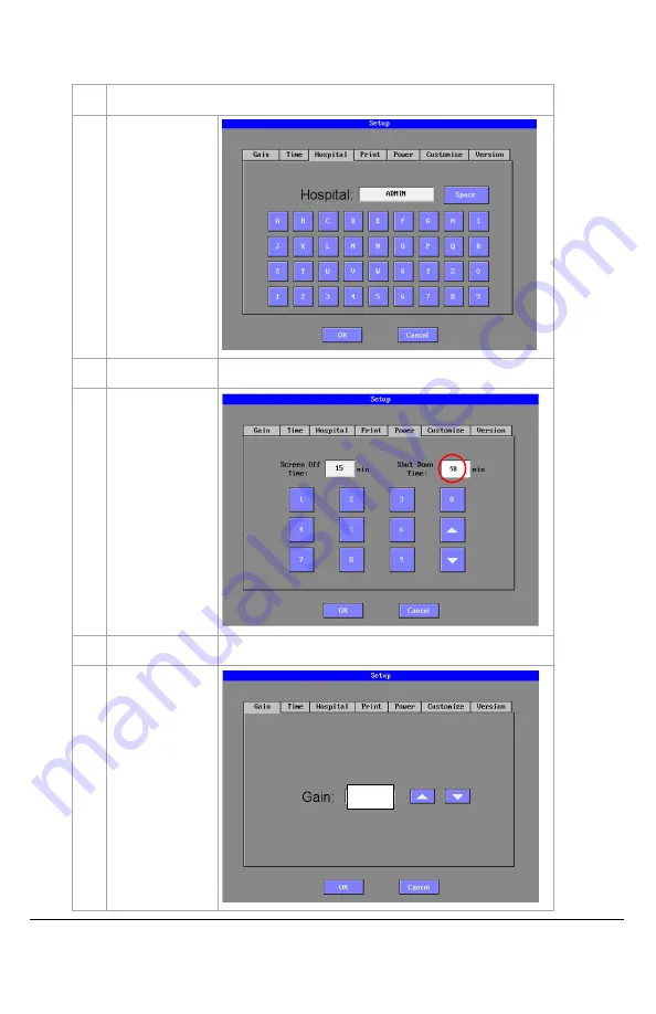 LABORIE PORTASCAN 3D Service Manual Download Page 38