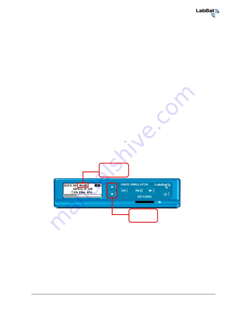 LabSat 3 Wideband User Manual Download Page 9