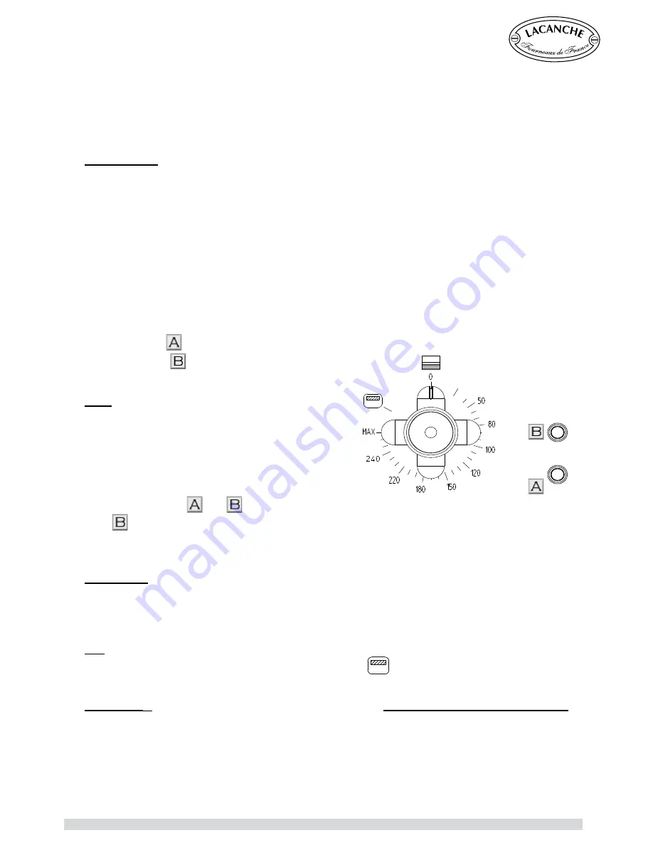 Lacanche CLUNY INDUCTION Manual Download Page 27