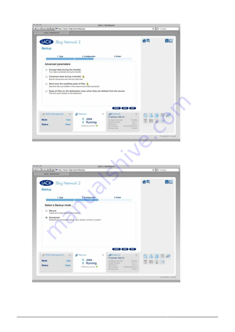 LaCie d2 Network 2 Скачать руководство пользователя страница 67