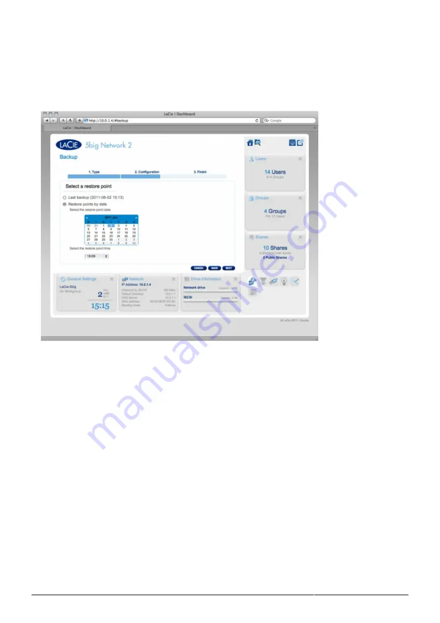 LaCie d2 Network 2 User Manual Download Page 71