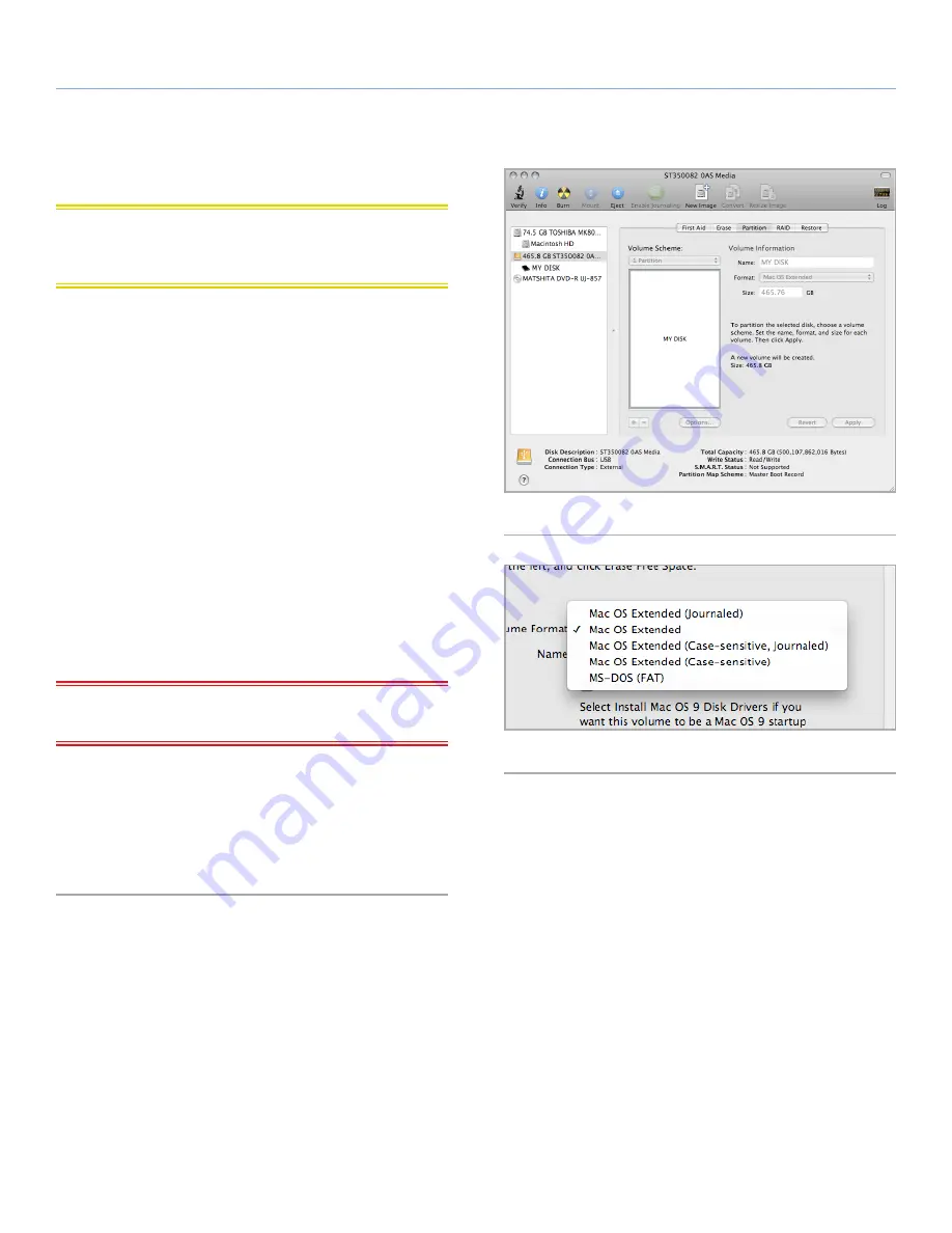 LaCie LaCinema Mini HD Bridge User Manual Download Page 61