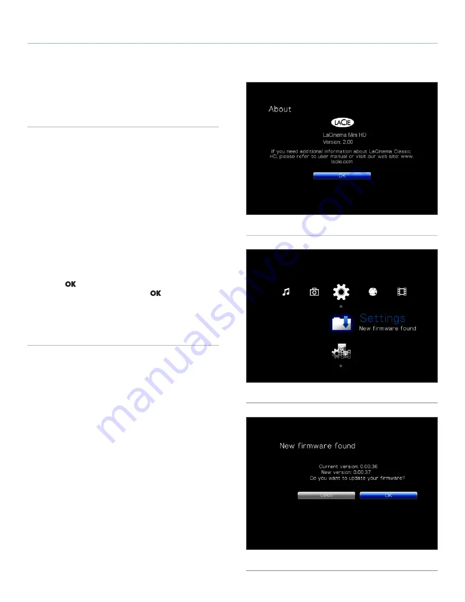 LaCie LaCinema Mini HD Bridge User Manual Download Page 71