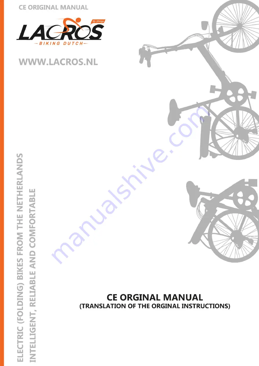 Lacros AMBLING A200 Original Manual Download Page 1