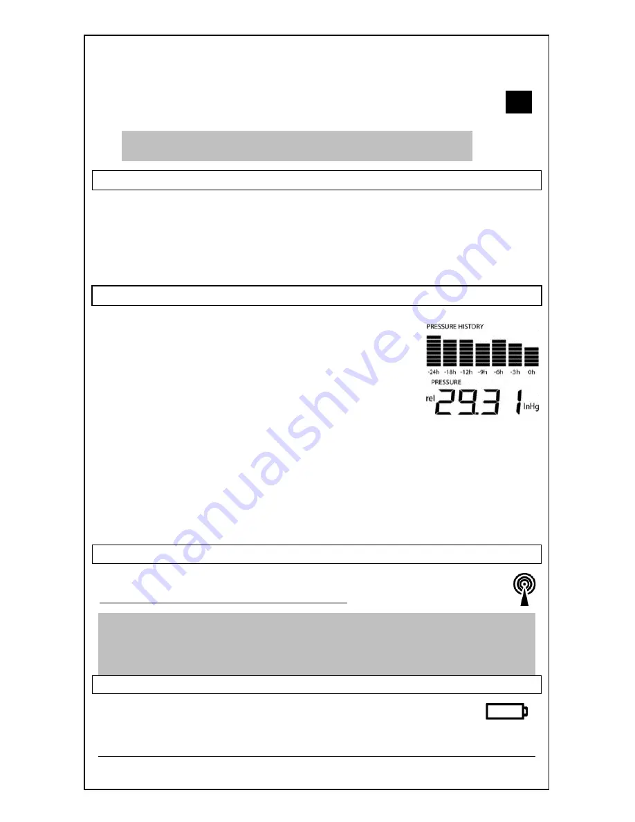 Lacrosse WS-9037U-IT Quick Setup Manual Download Page 5