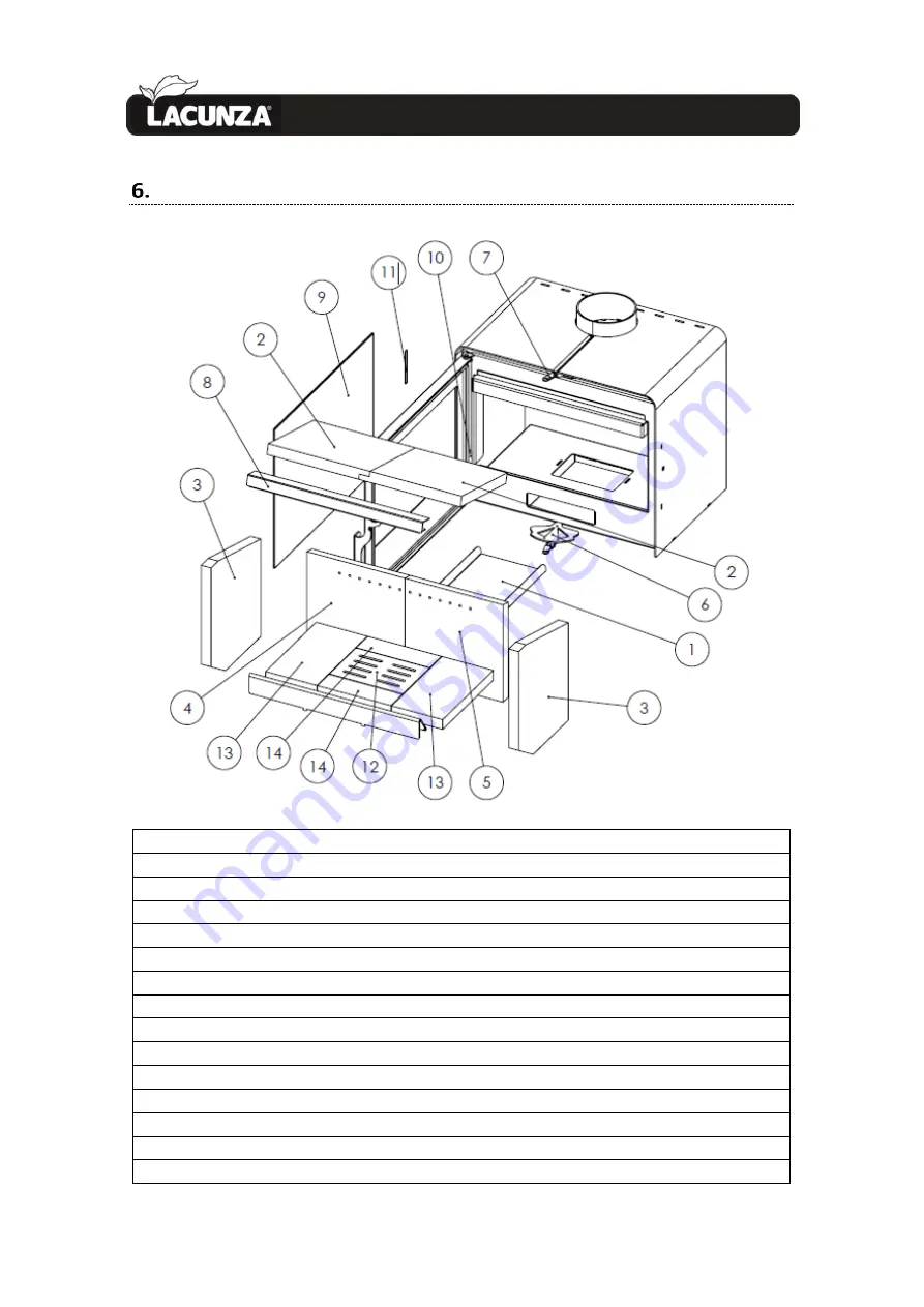 Lacunza Atlantic 600 Instruction Book Download Page 18