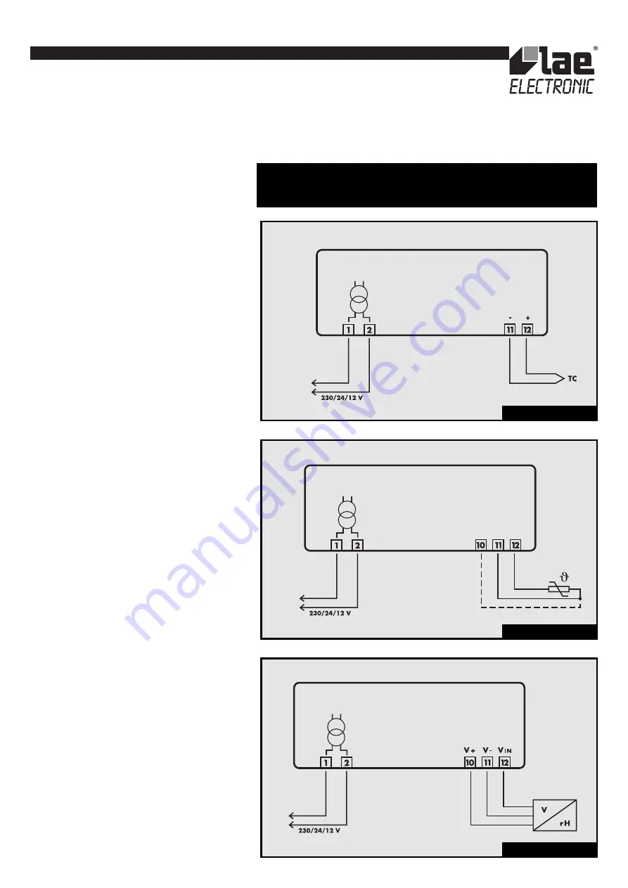 LAE electronic LT6 Скачать руководство пользователя страница 2