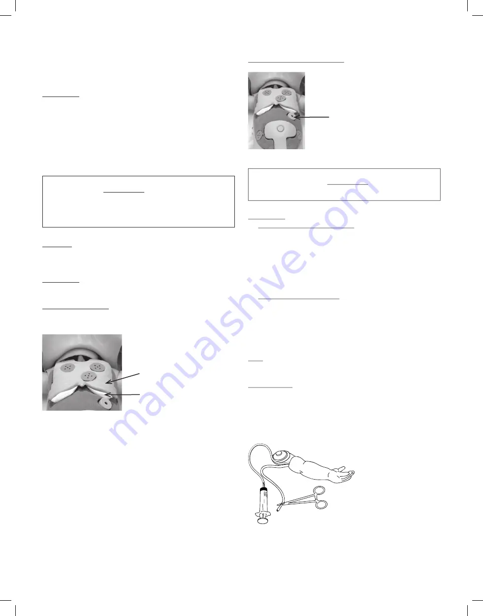 laerdal Nursing Baby VitalSim Directions For Use Manual Download Page 40