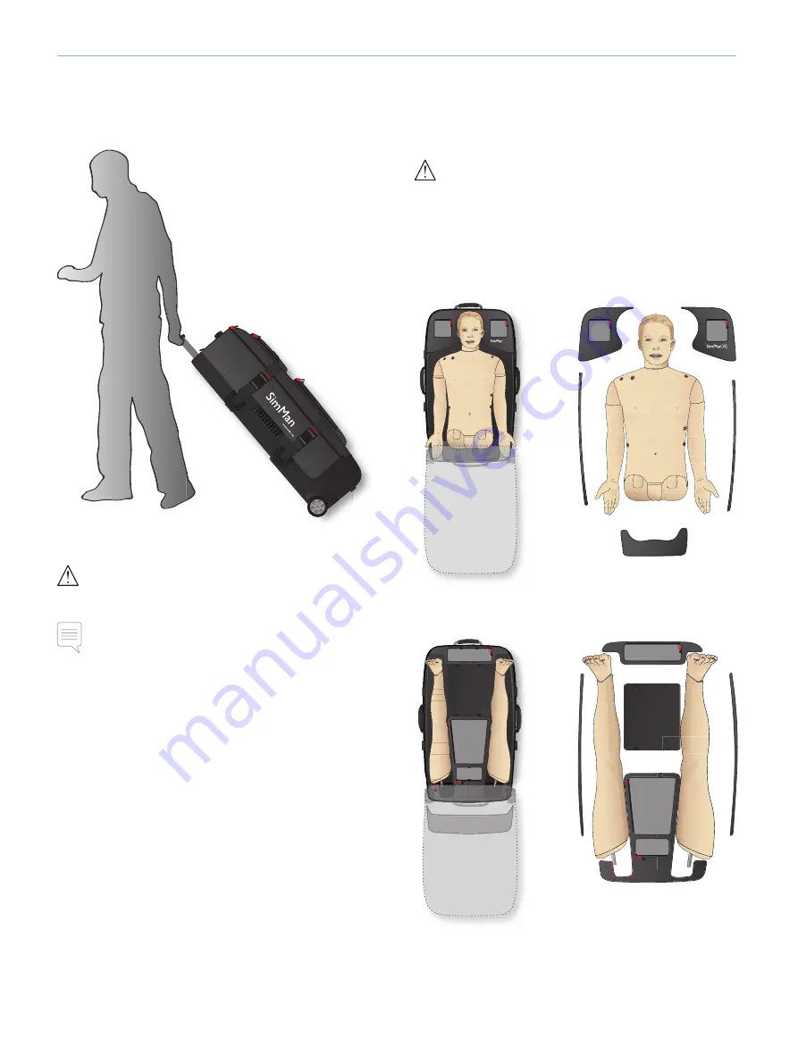 laerdal SimMan 3G Trauma Directions For Use Manual Download Page 8