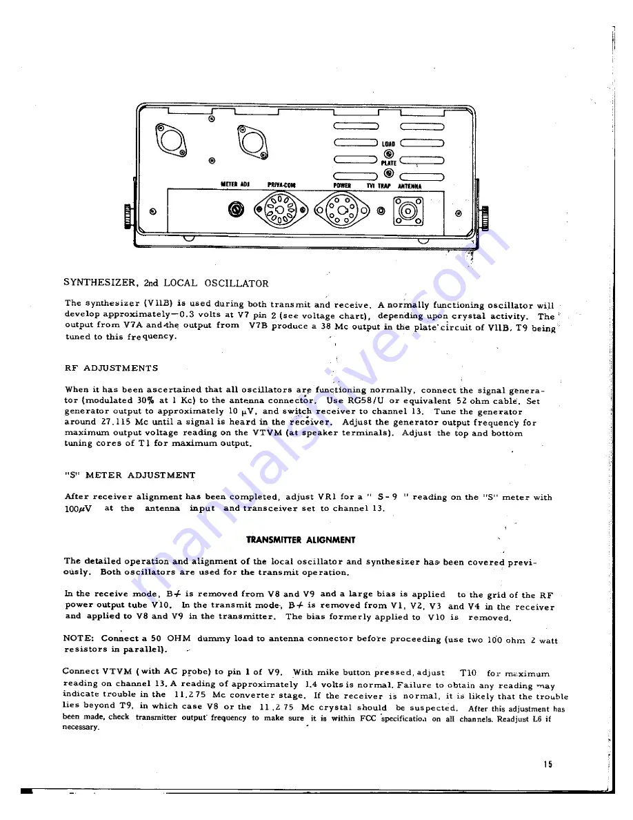 Lafayette Comstat 25A Скачать руководство пользователя страница 15