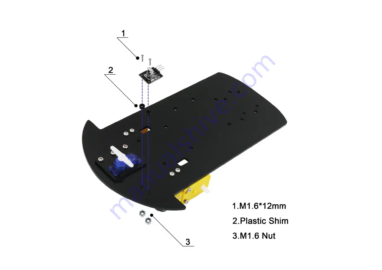 LAFVIN Obstacle Avoidance Smart Car Kit Manual Download Page 48