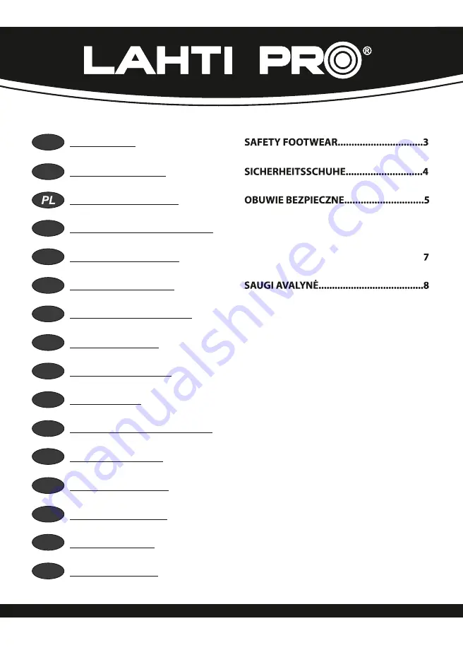 LAHTI PRO L30423 User Manual Download Page 1