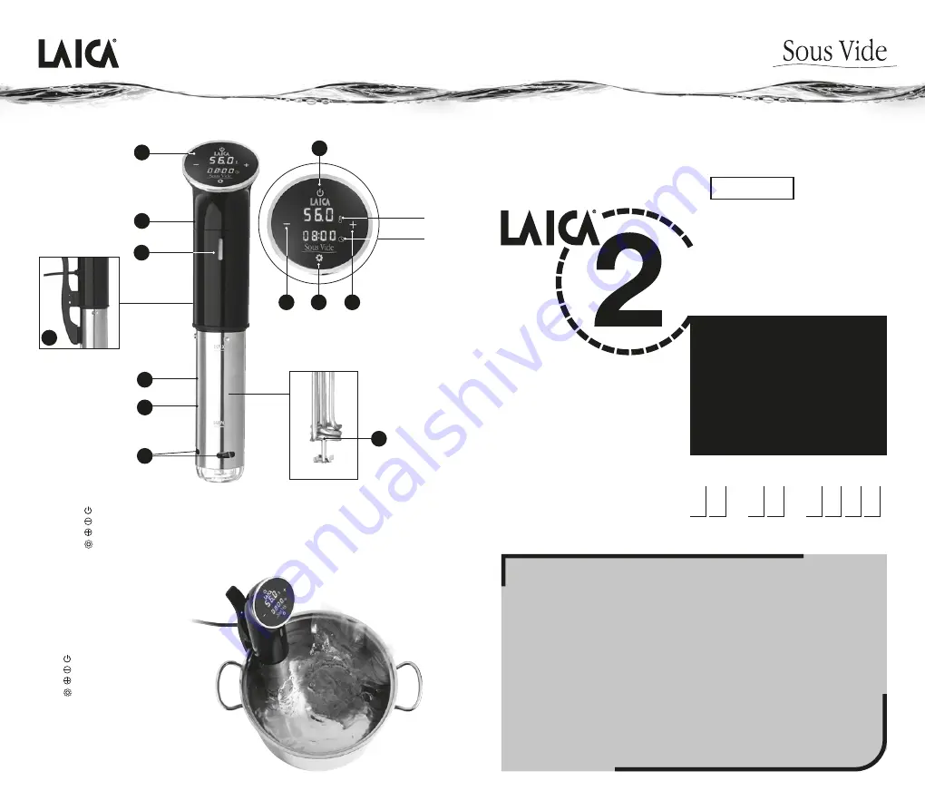 Laica SVC107 Instructions And Warranty Download Page 2