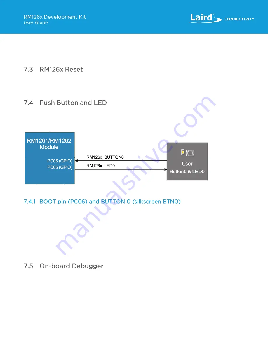 Laird RM126 Series User Manual Download Page 9