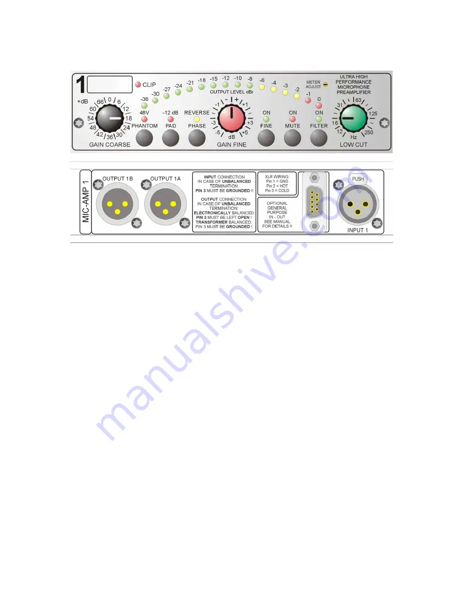 Lake People MIC-AMP F355 User Manual Download Page 18