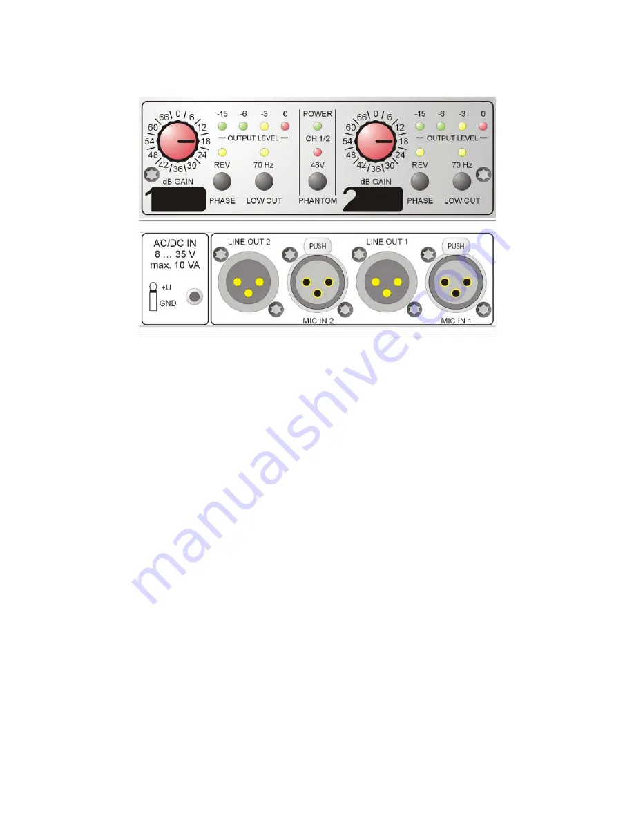 Lake People MIC-AMP F366-S User Manual Download Page 11