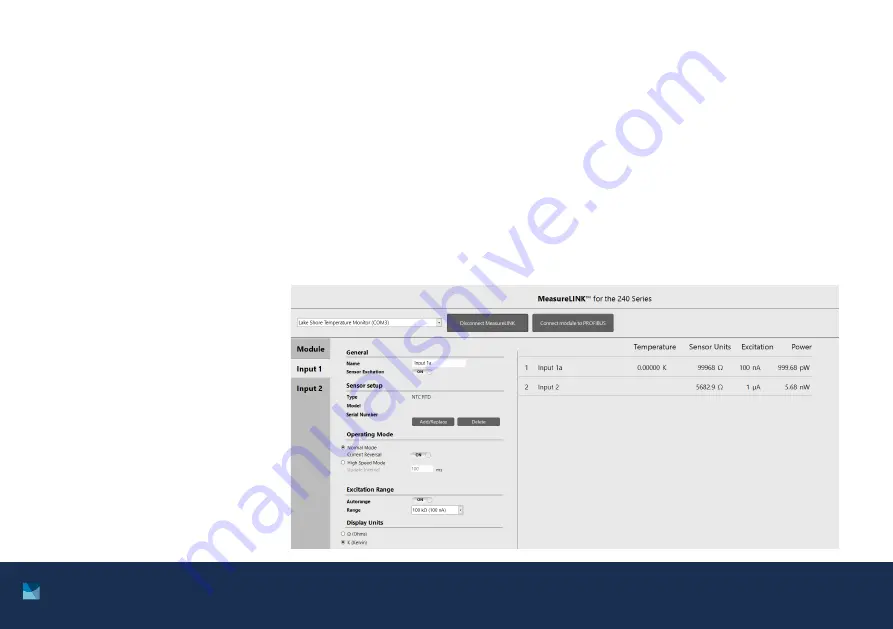 Lake Shore Cryotronics 240 Quick Start Manual Download Page 7