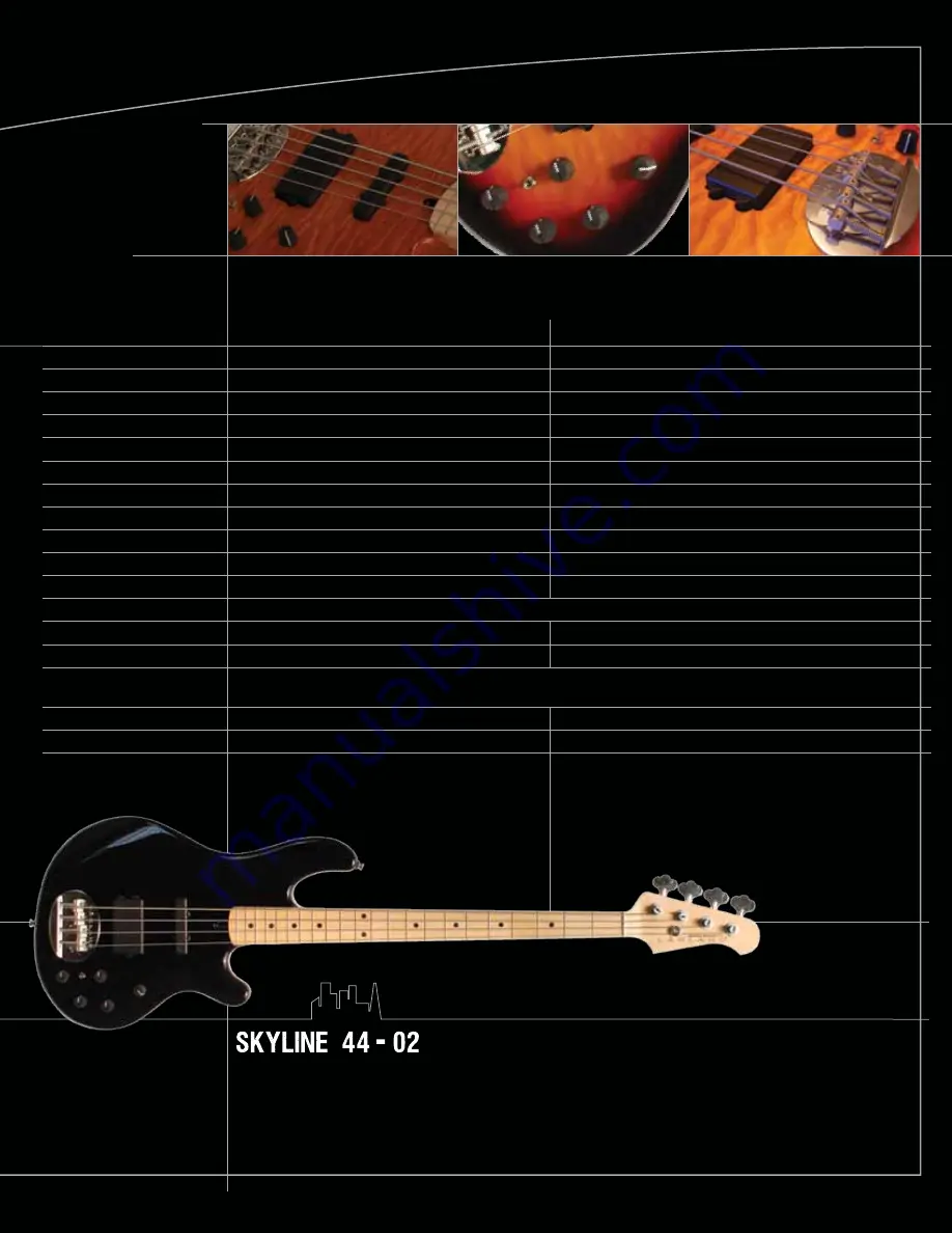 Lakland Skyline 55-01 Скачать руководство пользователя страница 5