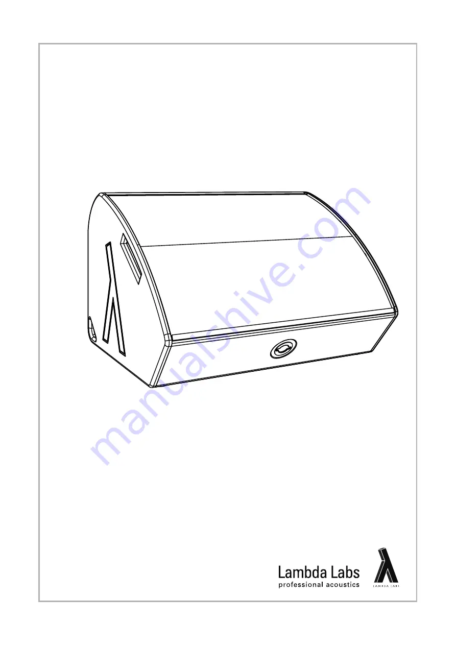 Lambda Labs CX-3A Manual Download Page 1