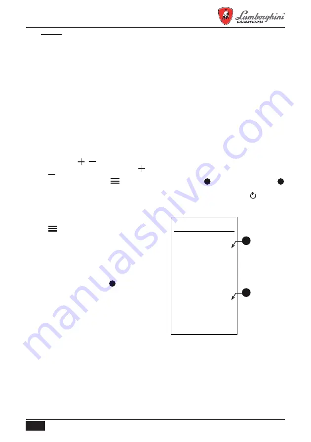 Lamborghini Caloreclima 0T4T4AWD Instructions For Use, Installation & Maintenance Download Page 195