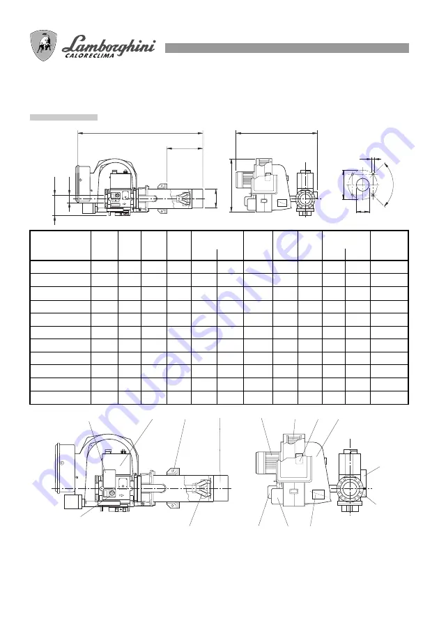 Lamborghini Caloreclima 90 PM/M-E Use Manual Download Page 36