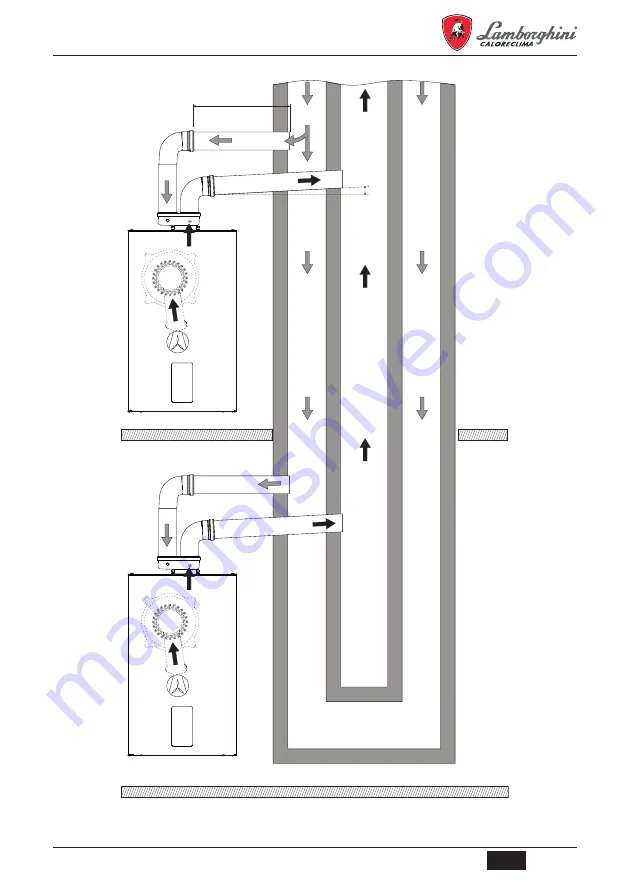 Lamborghini Caloreclima ALHENA C Instructions For Use, Installation And Maintenance Download Page 91