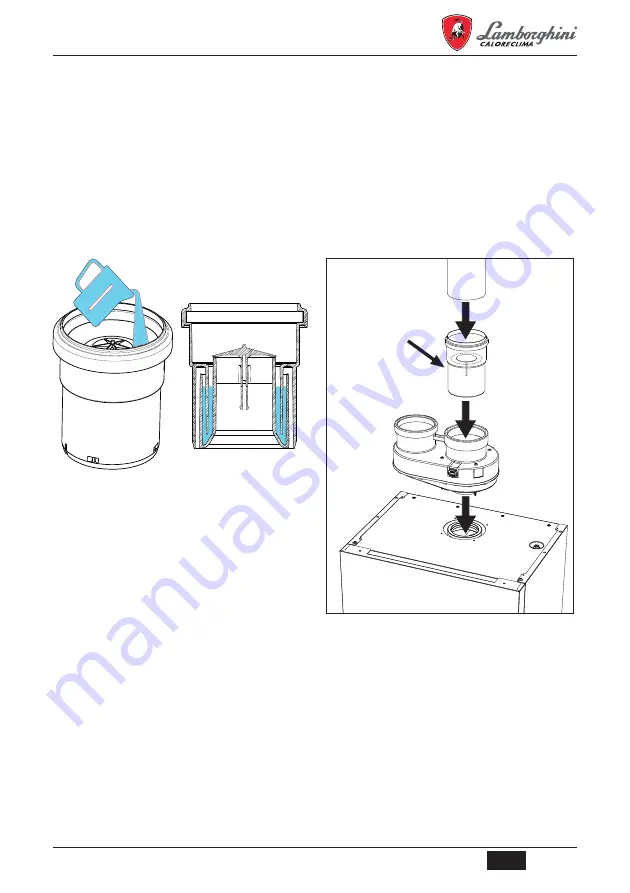 Lamborghini Caloreclima ALHENA C Instructions For Use, Installation And Maintenance Download Page 209