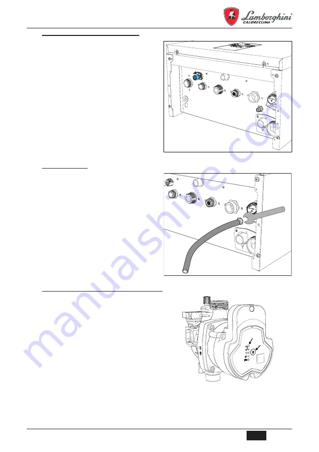 Lamborghini Caloreclima ALHENA C Instructions For Use, Installation And Maintenance Download Page 245