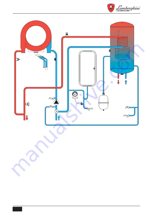 Lamborghini Caloreclima ALHENA TECH 28 K 50 Instructions For Use, Installation & Maintenance Download Page 49