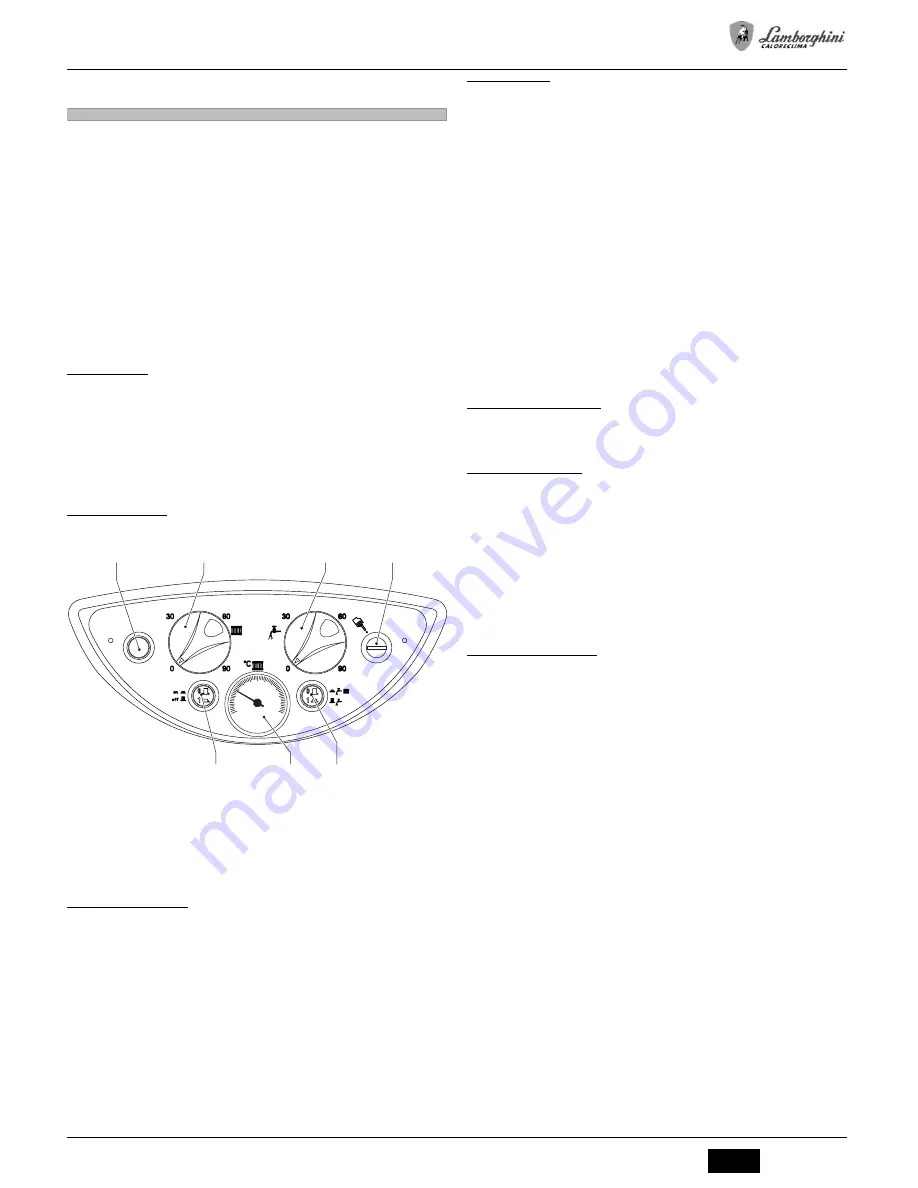 Lamborghini Caloreclima AXE 3 32 B 100 Instruction For Use & Installation Instructions Download Page 17