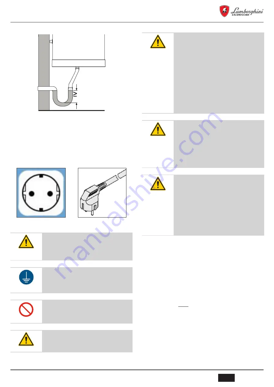 Lamborghini Caloreclima DORA 90 LT User, Installation, And Maintenance Manual Download Page 37